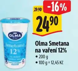Albert Olma Smetana na vaření 12% nabídka