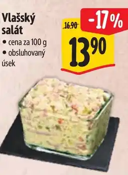 Albert Vlašský salát nabídka