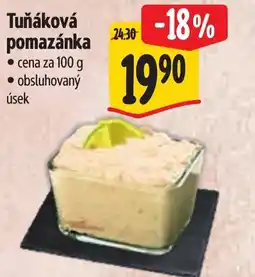 Albert Tuňáková pomazánka nabídka