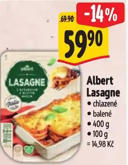 Albert Albert Lasagne nabídka