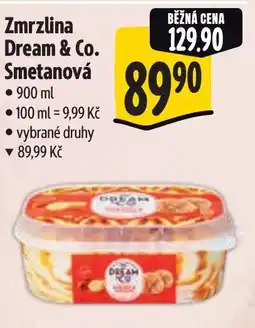 Albert Zmrzlina Dream & Co. Smetanová nabídka