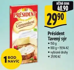 Albert Président Tavený sýr nabídka