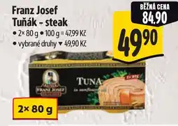 Albert Franz Josef Tuňák - steak nabídka