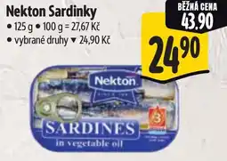 Albert Nekton Sardinky nabídka