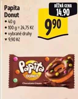 Albert Papita Donut nabídka