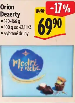 Albert Orion Dezerty nabídka