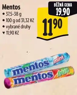 Albert Mentos nabídka