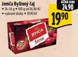 Albert Jemča Bylinný čaj nabídka