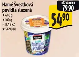 Albert Hamé Švestková povidla slazená nabídka