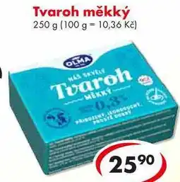 CBA Tvaroh měkký, 250 g nabídka