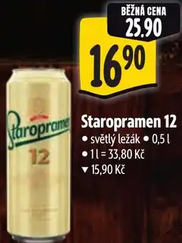 Albert Staropramen 12 nabídka