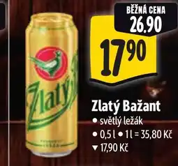 Albert Zlatý Bažant nabídka
