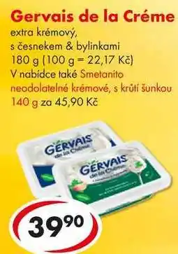 CBA Gervais de la Créme, 180 g nabídka