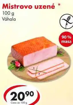 CBA Mistrovo uzené, 100 g nabídka