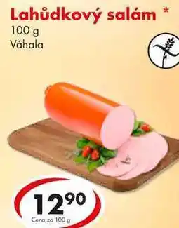 CBA Lahůdkový salám, 100 g nabídka