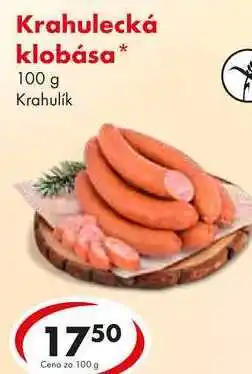 CBA Krahulecká klobása, 100 g nabídka