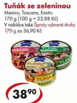 CBA Tuňák se zeleninou, 170 g nabídka