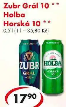 CBA Zubr Grál 10, 0,5 l nabídka
