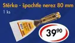 CBA Stěrka - špachtle nerez 80 mm nabídka