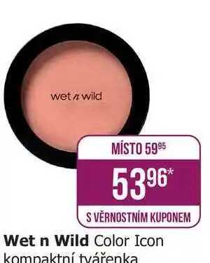 Teta Wet n Wild Color Icon kompaktní tvářenka nabídka