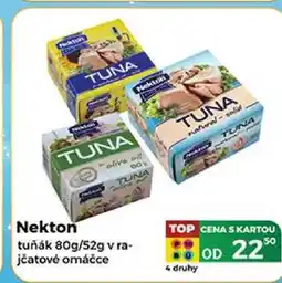 Tamda Foods Nekton tuňák 80g/52g v rajčatové omáčce nabídka