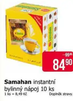 Teta Samahan instantní bylinný nápoj 10 ks nabídka