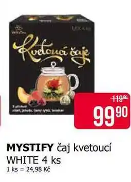 Teta MYSTIFY čaj kvetoucí WHITE 4 ks nabídka