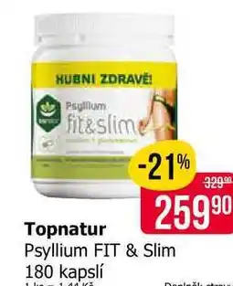 Teta Topnatur Psyllium FIT & Slim 180 kapslí nabídka