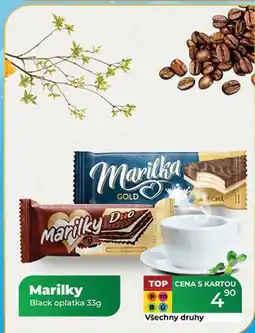 Tamda Foods Marilky Black oplatka 33g nabídka