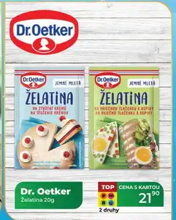 Tamda Foods Dr. Oetker Želatina 20g nabídka