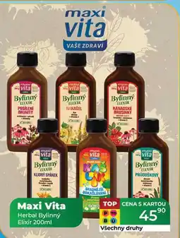 Tamda Foods Maxi Vita Herbal Bylinný Elixír 200ml nabídka