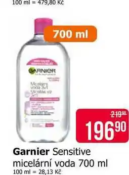 Teta Garnier Sensitive micelární voda 700 ml nabídka