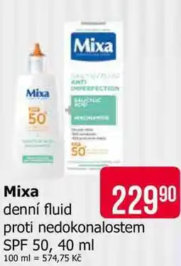 Teta Mixa denní fluid proti nedokonalostem SPF 50, 40 ml nabídka
