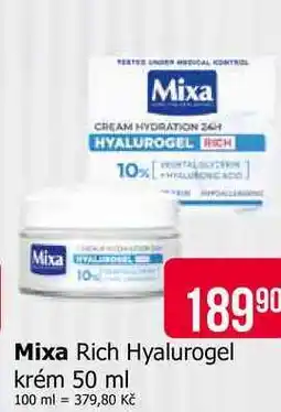 Teta Mixa Rich Hyalurogel krém 50 ml nabídka