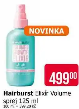 Teta Hairburst Elixír Volume sprej 125 ml nabídka