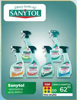 Tamda Foods Sanytol dezinfekční sprej 500ml nabídka