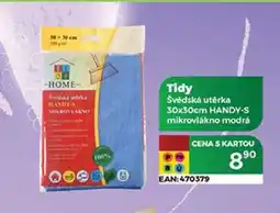 Tamda Foods Tidy Švédská utěrka 30x30cm HANDY-S mikrovlákno modrá nabídka