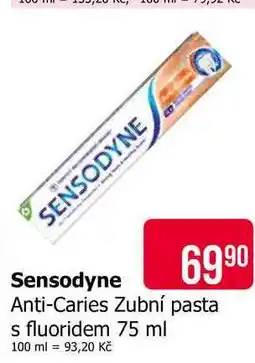 Teta Sensodyne Anti-Caries Zubní pasta s fluoridem 75 ml nabídka