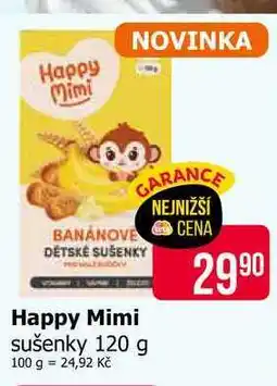 Teta Happy Mimi sušenky 120 g nabídka