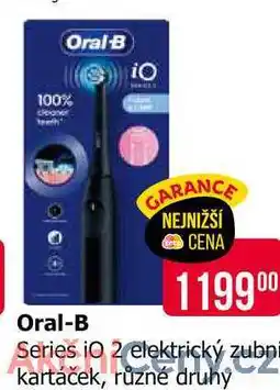 Teta Oral-B Series iO 2 elektrický zubní kartáček, různé druhy nabídka