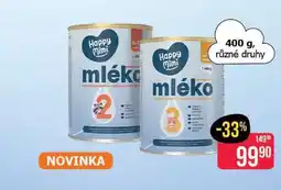 Teta Happy Mimi mléko 400 g, různé druhy nabídka