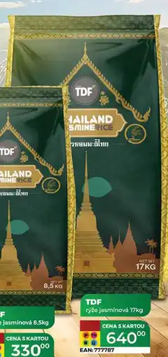 Tamda Foods TDF rýže jasmínová 17kg nabídka
