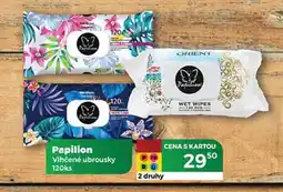 Tamda Foods Papilion Vlhčené ubrousky 120ks nabídka