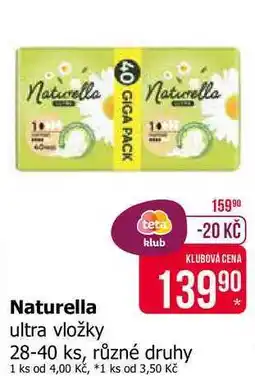 Teta Naturella Camomile Ultra normal hygienické vložky s jemnou vůní 40 ks nabídka