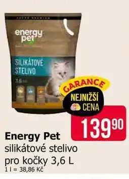 Teta Energy Pet silikátové stelivo pro kočky 3,6 L nabídka