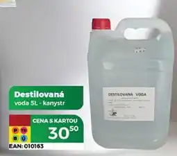 Tamda Foods Destilovaná voda SL - kanystr nabídka