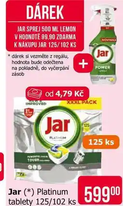 Teta Jar Platinum tablety 125/102 ks nabídka