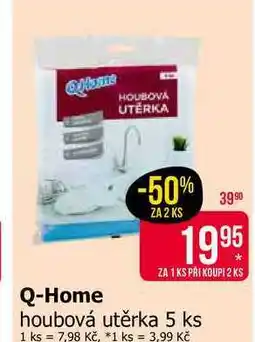 Teta QHome houbová utěrka 5 ks nabídka