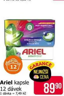 Teta Ariel kapsle 12 dávek nabídka