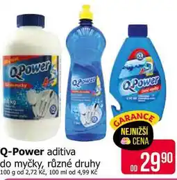 Teta QPower do myčky, různé druhy 100 g nabídka